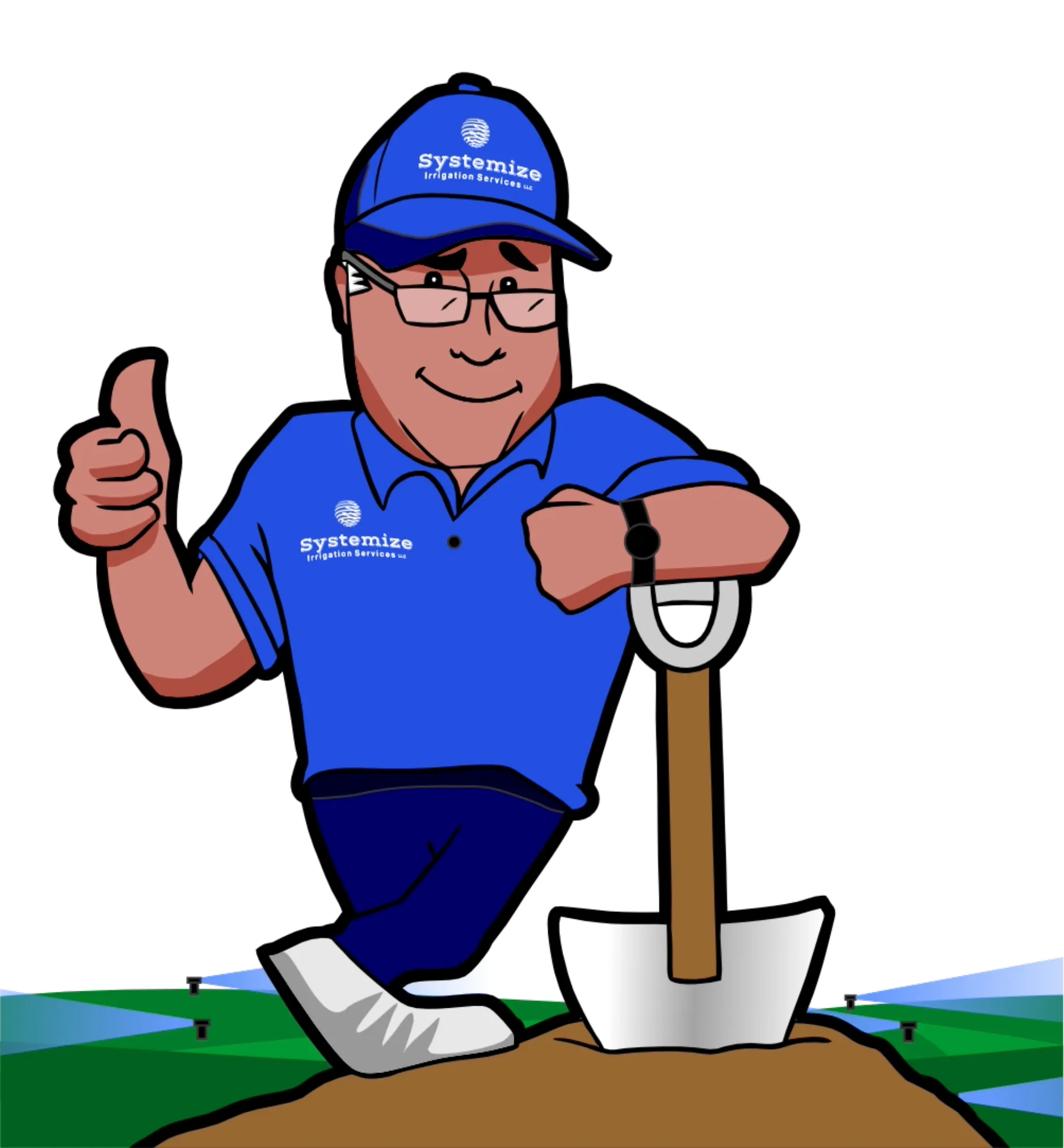 Systemize Irrigation mascot
