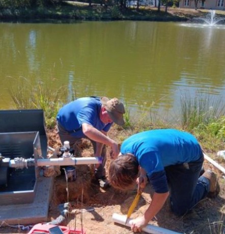 Systemize Irrigation team at work
